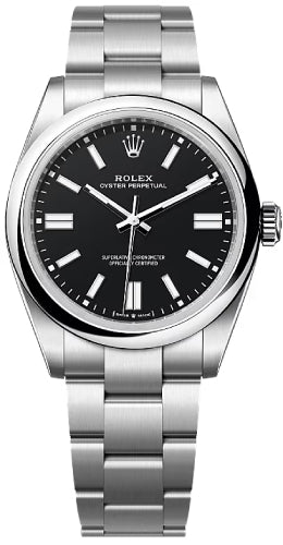 Rolex Oyster Perpetual 41 Black Dial Oyster Bracelet - 134300 - 2025